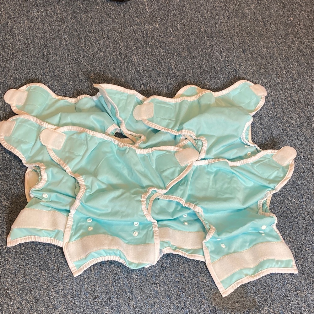 Bundle of Thirsties Duo Wrap Cloth Diaper covers - lot of 7